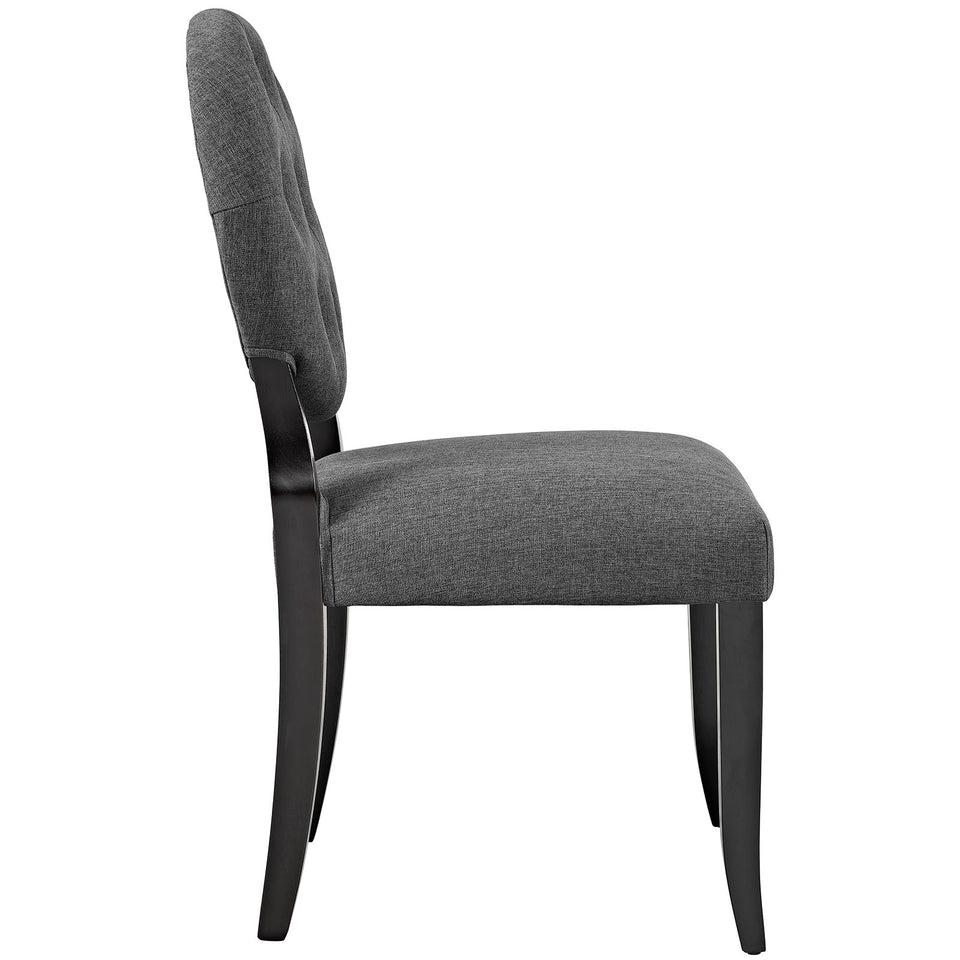 Button Dining Side Chair.