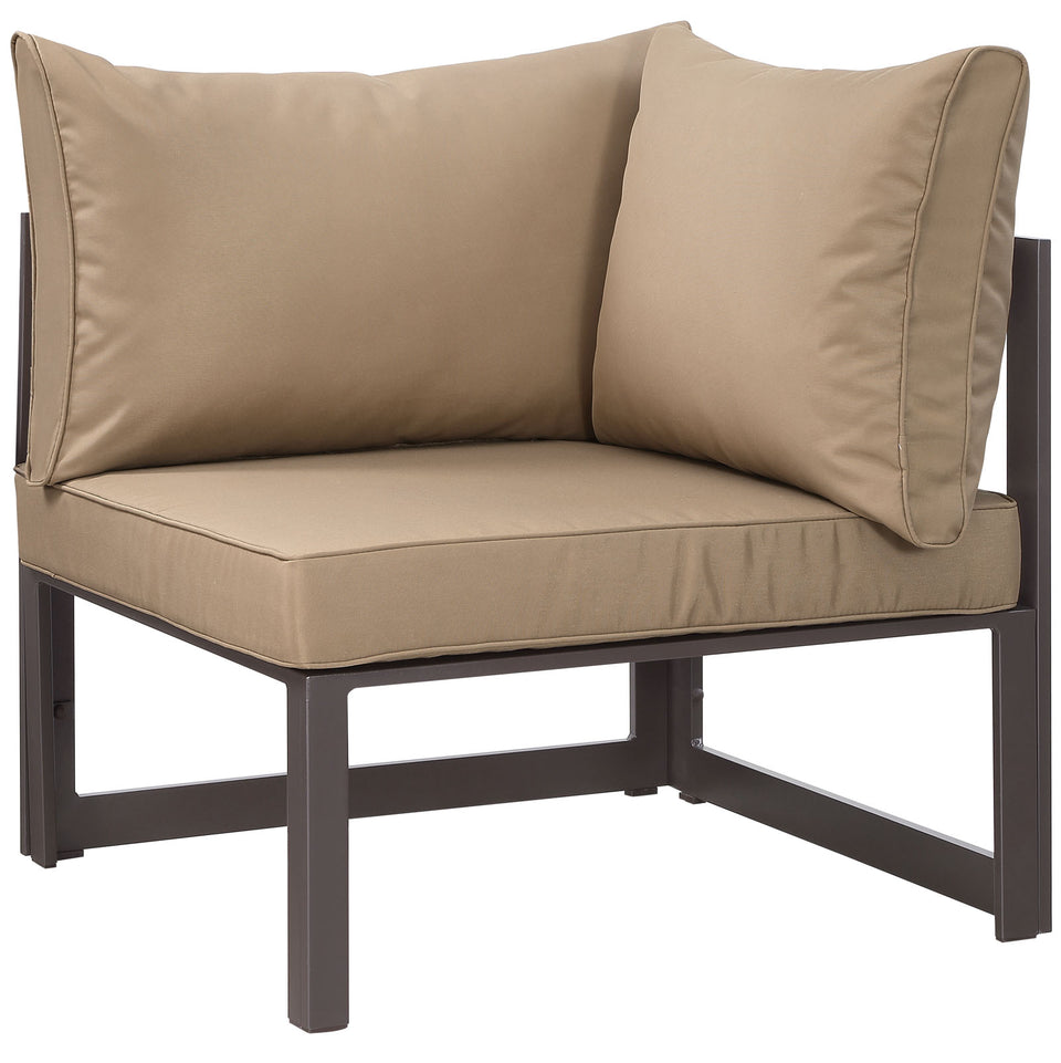 Fortuna Corner Outdoor Patio Armchair.