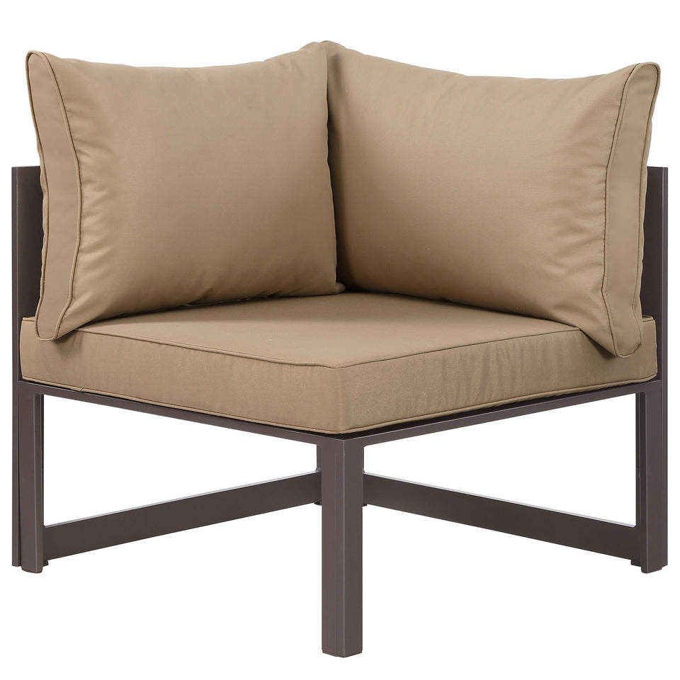 Fortuna Corner Outdoor Patio Armchair.