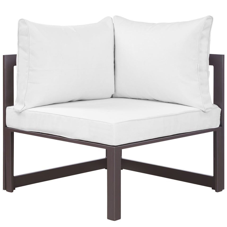 Fortuna Corner Outdoor Patio Armchair.