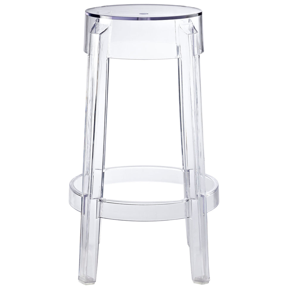 Casper Counter Stool in Clear.