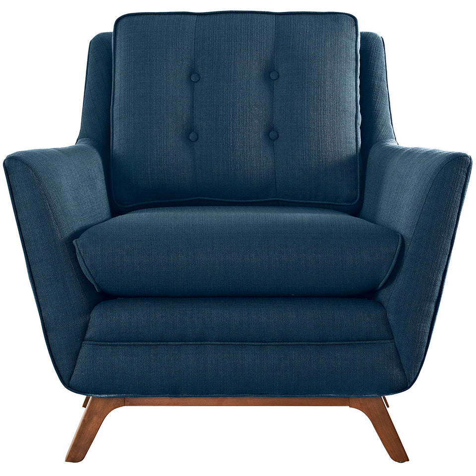 Beguile Upholstered Fabric Armchair.