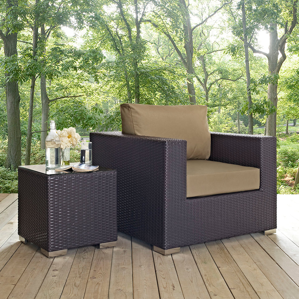 Convene Outdoor Patio Armchair.