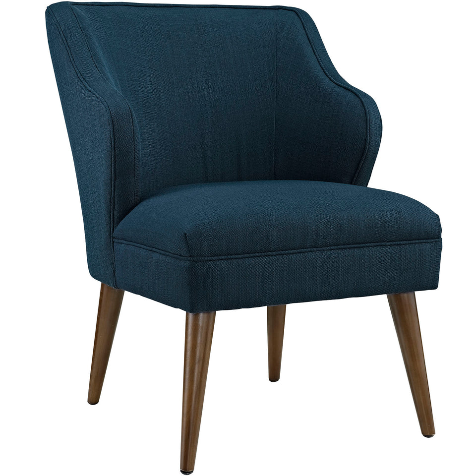 Swell Upholstered Fabric Armchair.