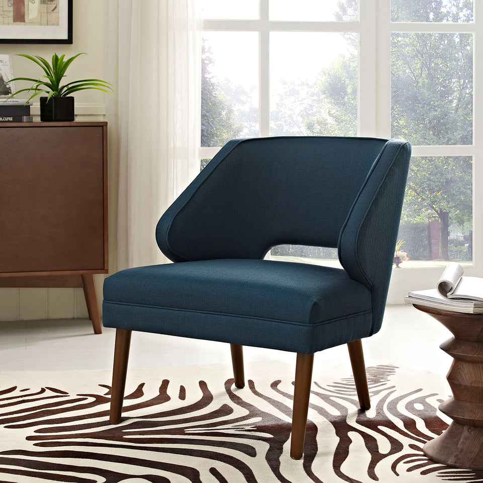 Dock Upholstered Fabric Armchair.