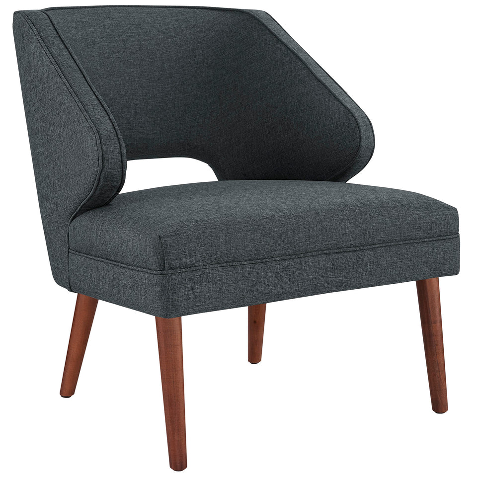 Dock Upholstered Fabric Armchair.