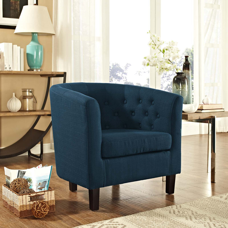 Prospect Upholstered Fabric Armchair.