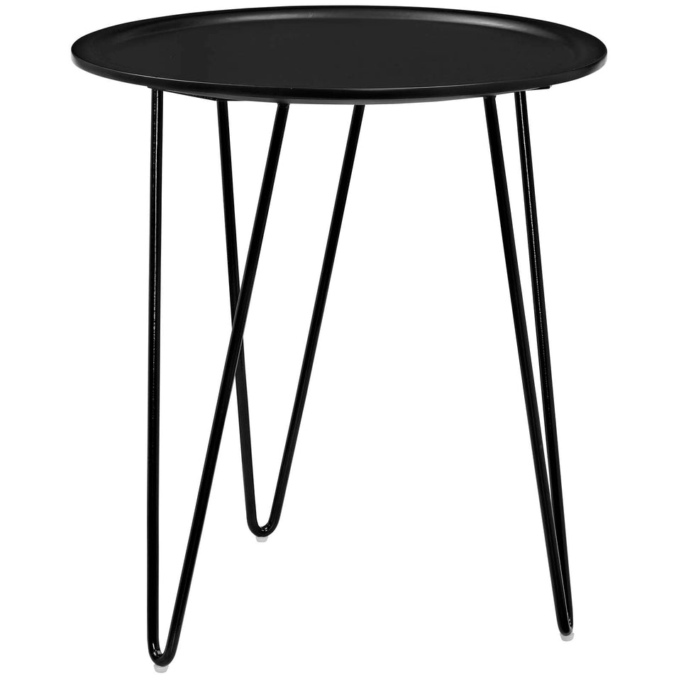 Digress Side Table in Black.