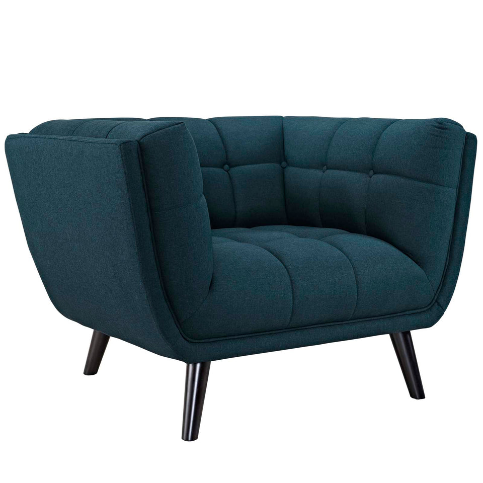 Bestow Upholstered Fabric Armchair.