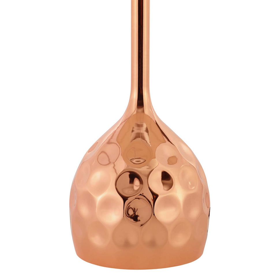 Dimple Rose Gold Table Lamp.