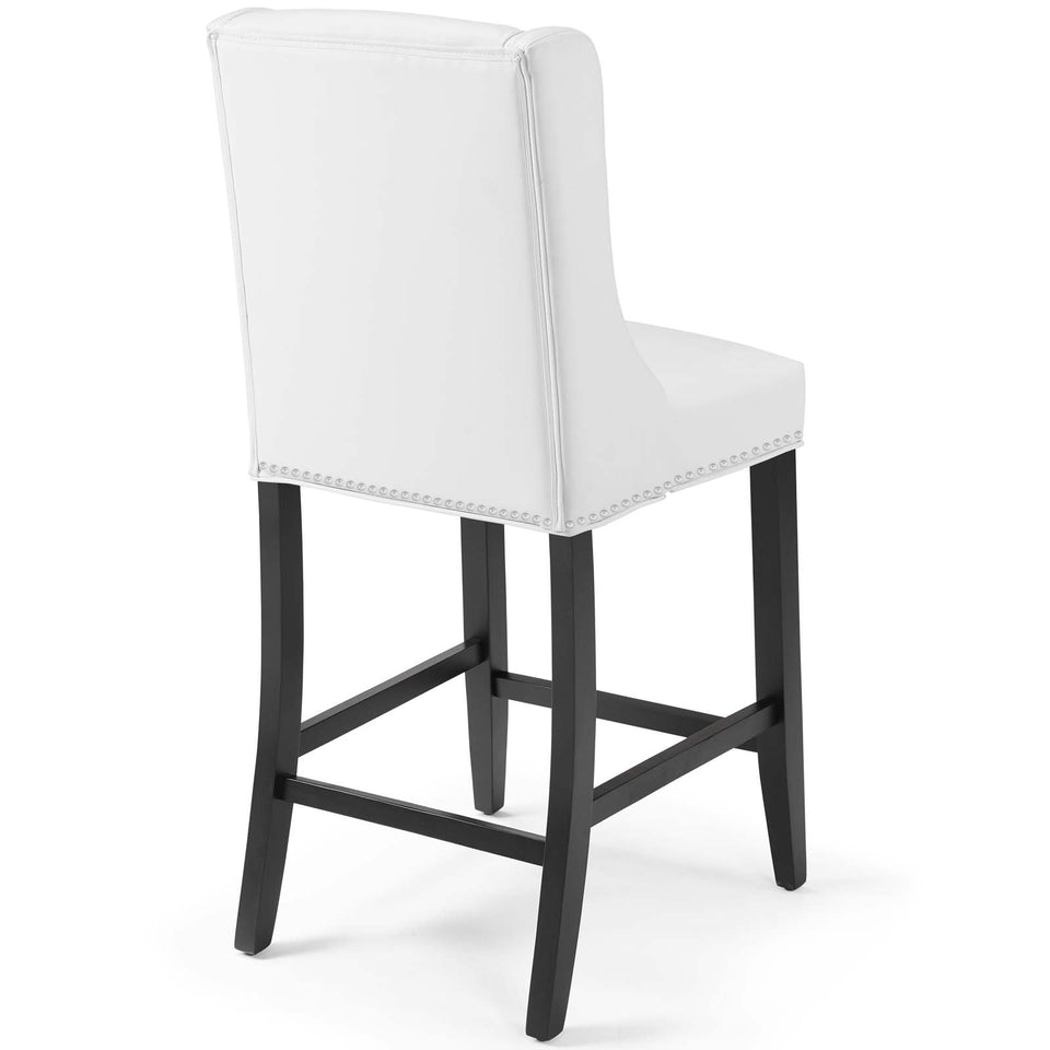 Baron Faux Leather Counter Stool.