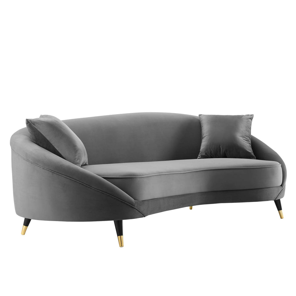 Echo Performance Velvet Sofa.