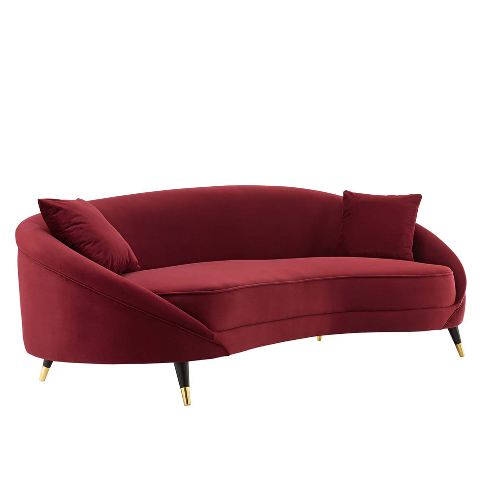 Echo Performance Velvet Sofa.