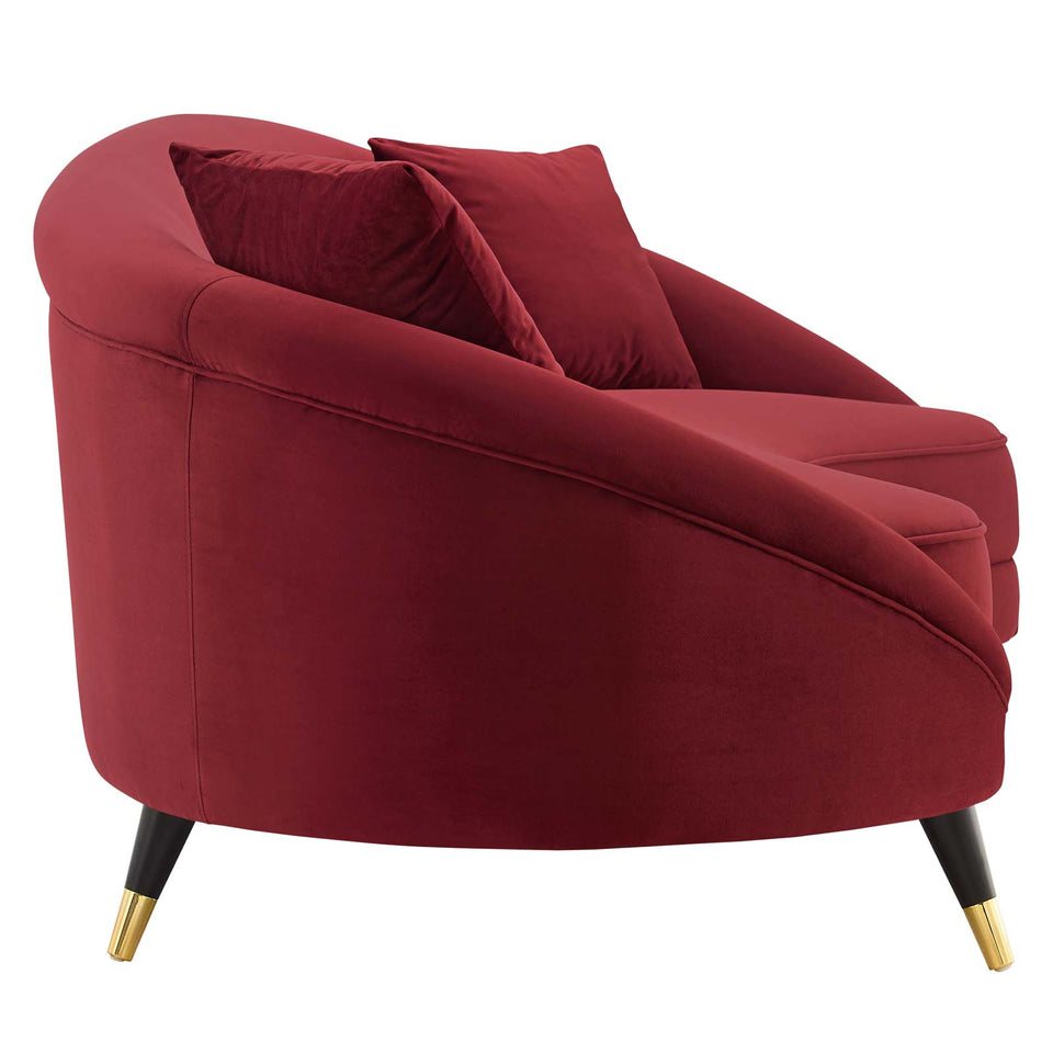 Echo Performance Velvet Sofa.