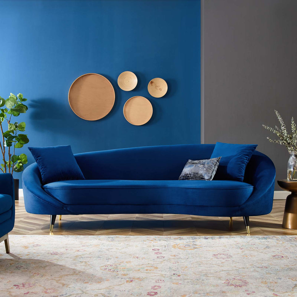 Echo Performance Velvet Sofa.