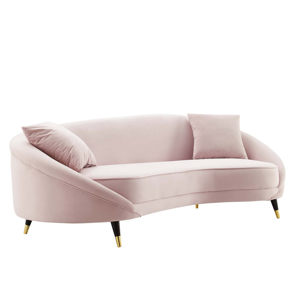 Echo Performance Velvet Sofa.