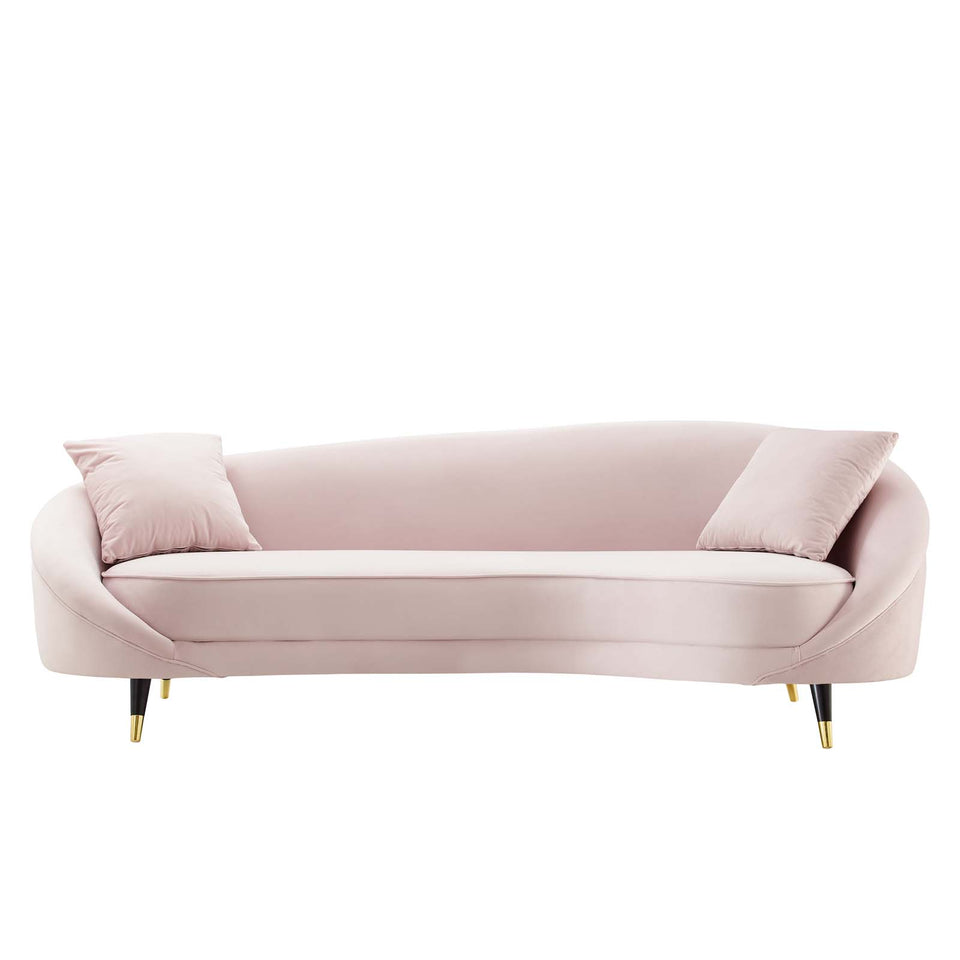 Echo Performance Velvet Sofa.