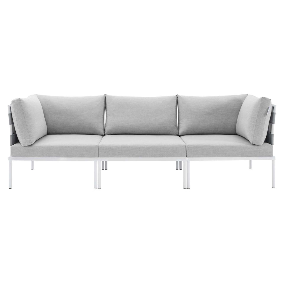 Patio Aluminum Sofa.