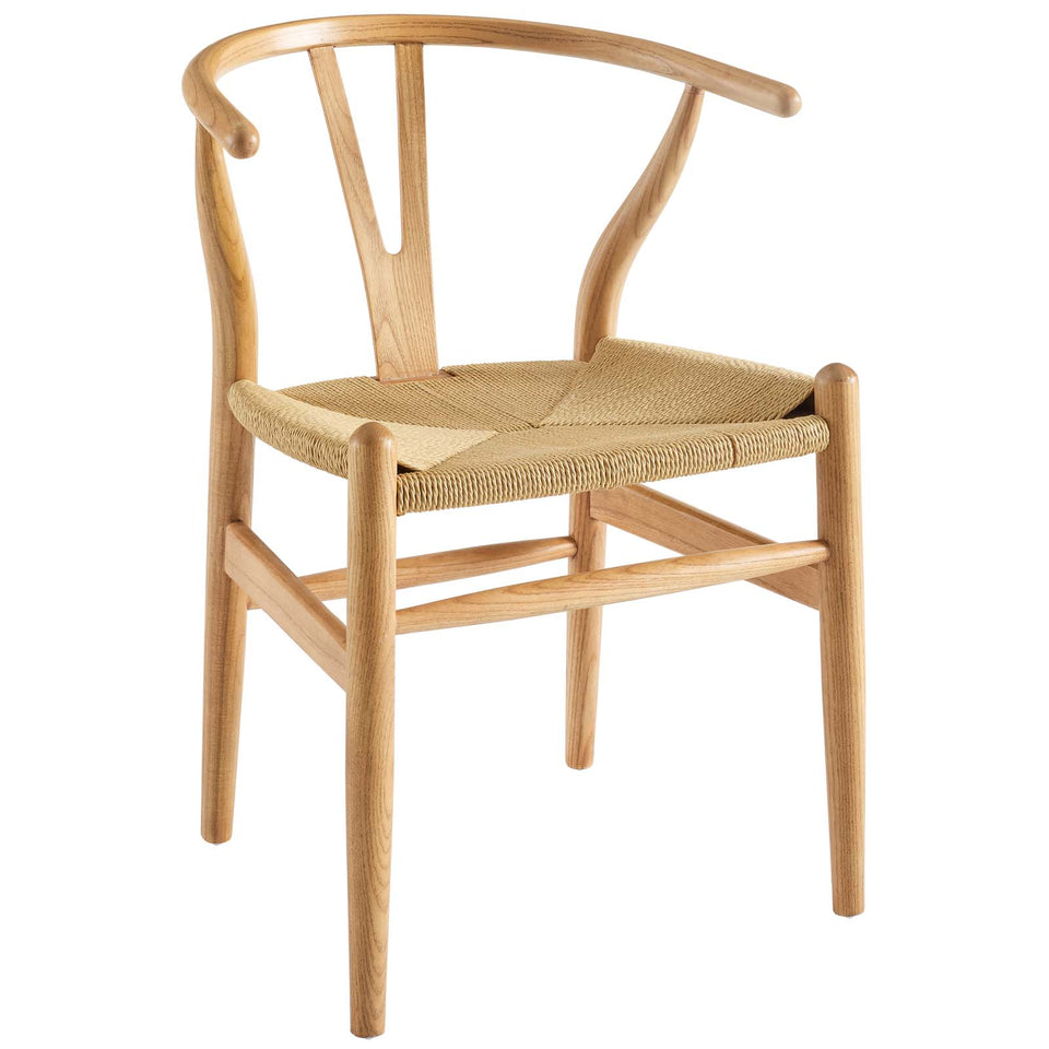 Amish Dining Wood Armchair.