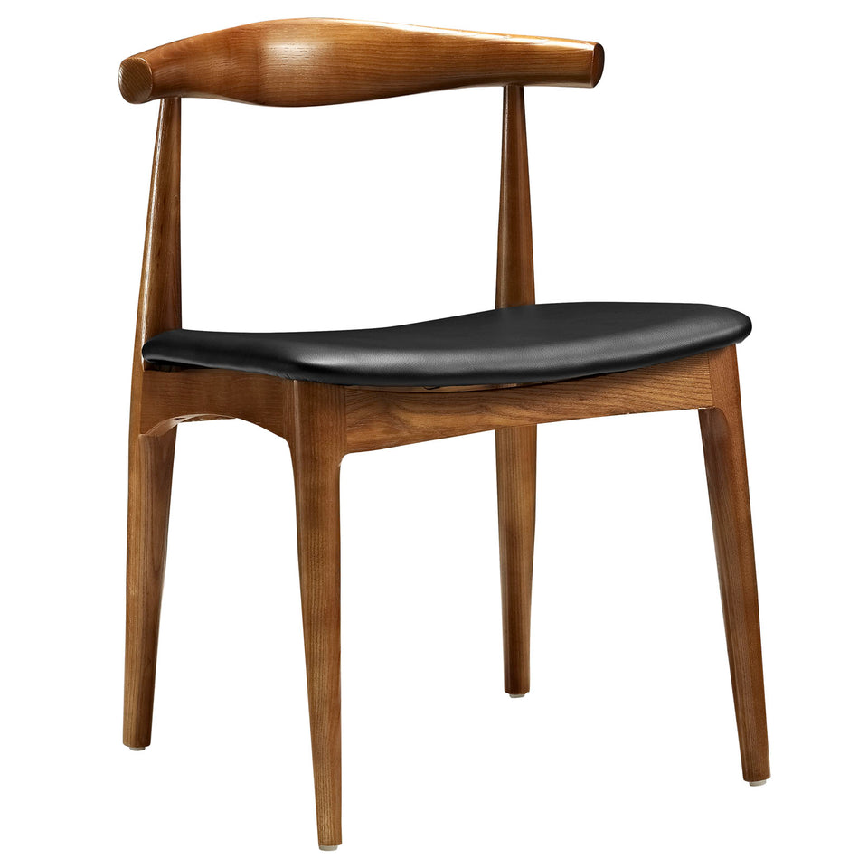 Tracy Dining Side Chair in Black.