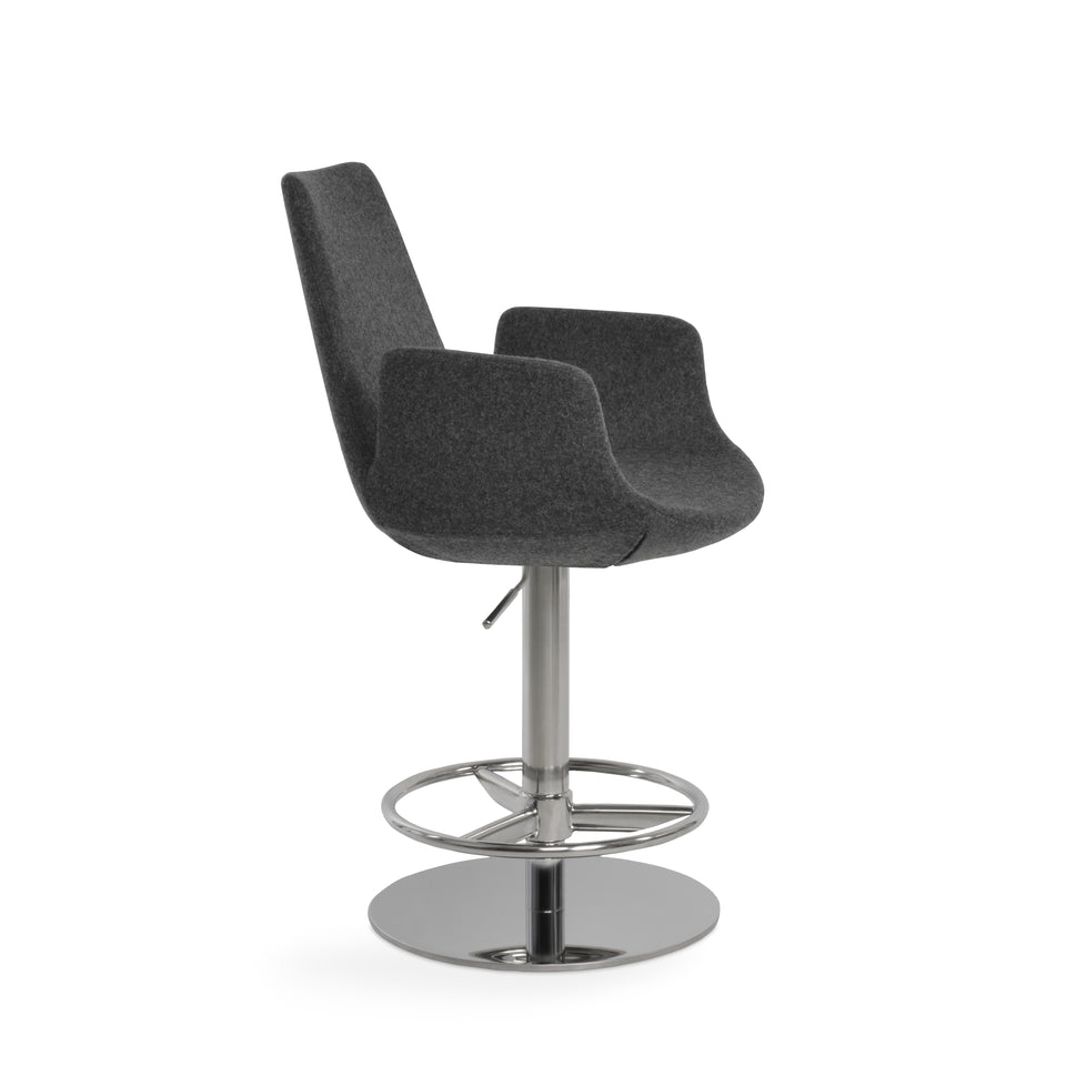 Eiffel Arm Piston Stool.