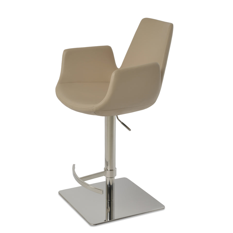 Eiffel Arm Piston Stool.