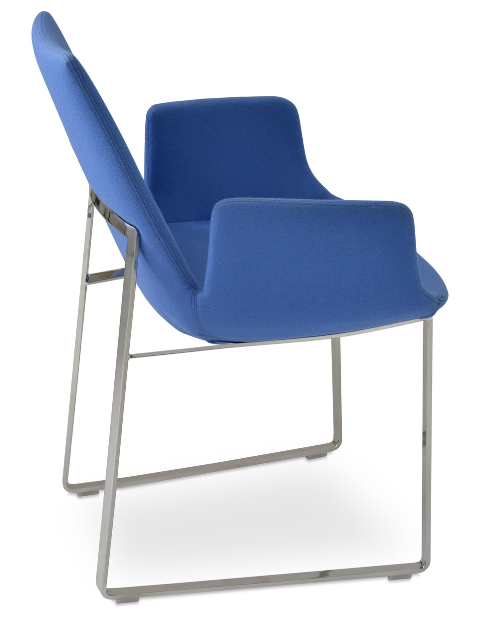 Eiffel Arm Sled Chair.