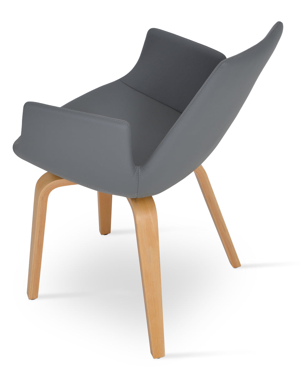 Eiffel Arm Plywood Chair.