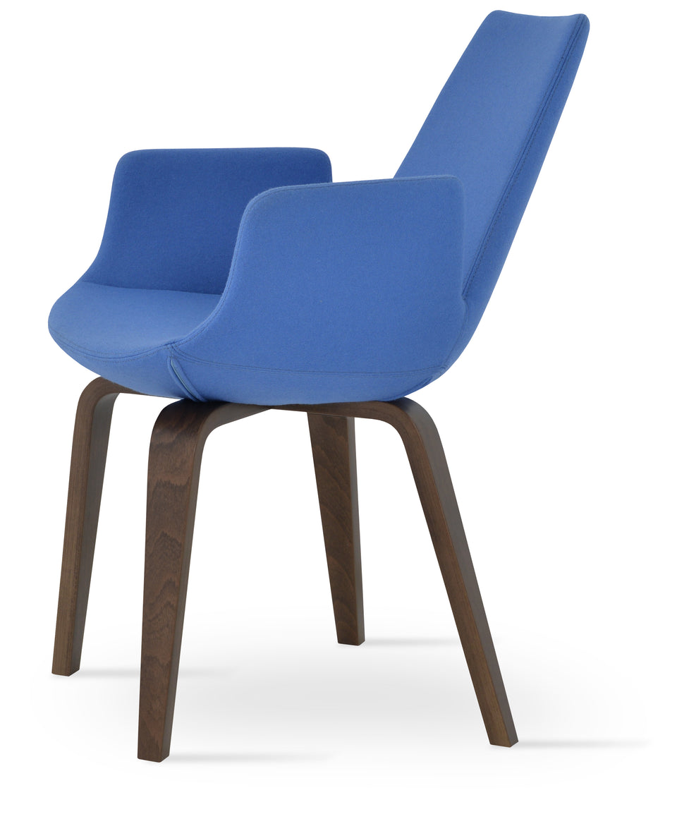 Eiffel Arm Plywood Chair.