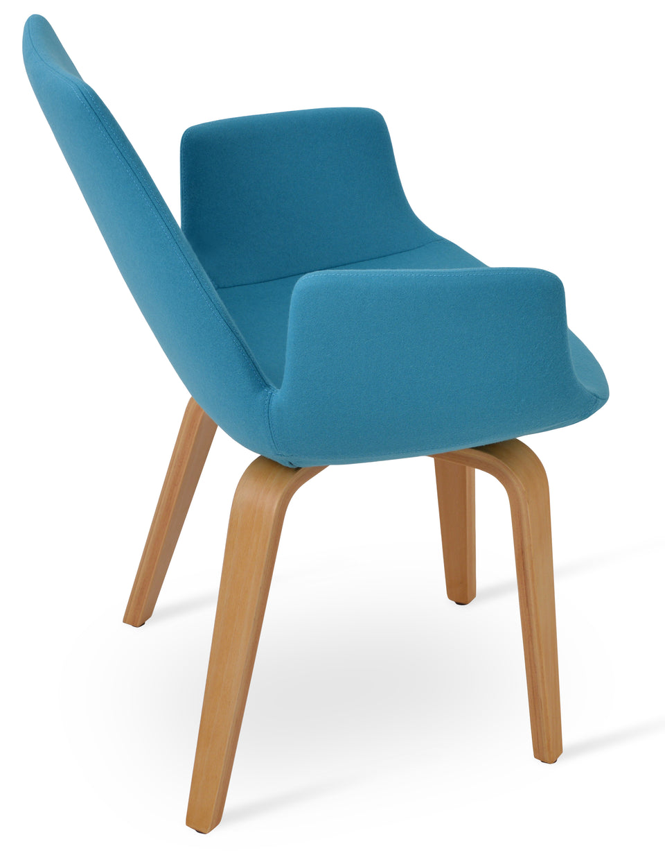 Eiffel Arm Plywood Chair.