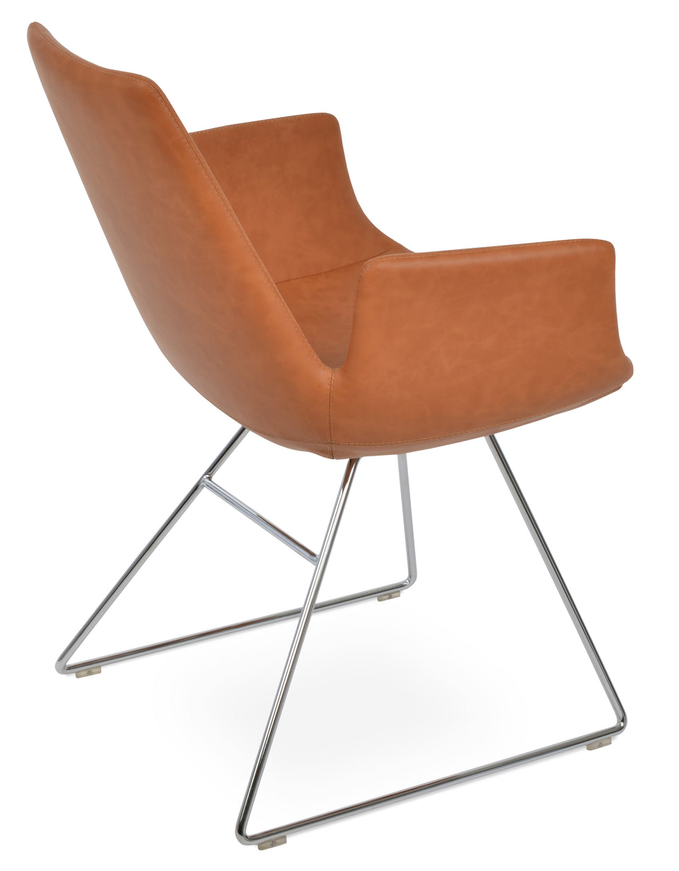 Eiffel Arm Wire  Chair.
