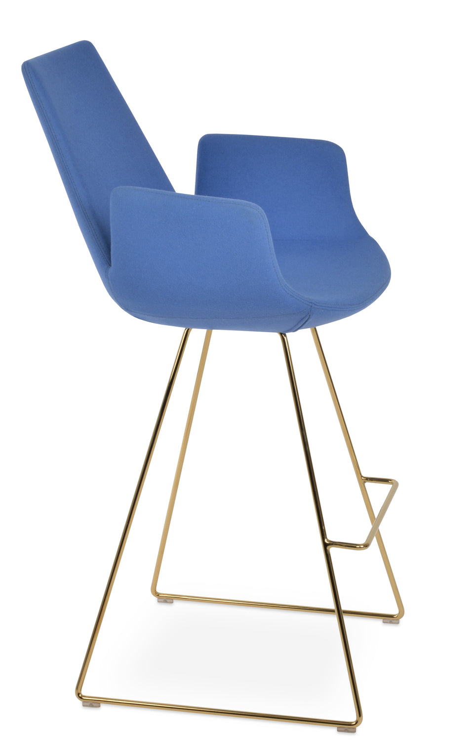 Eiffel Arm Wire Counter Stool.