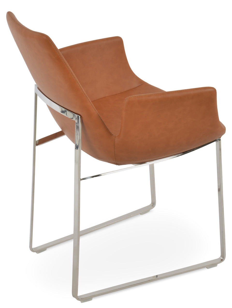 Eiffel Arm Sled Chair.