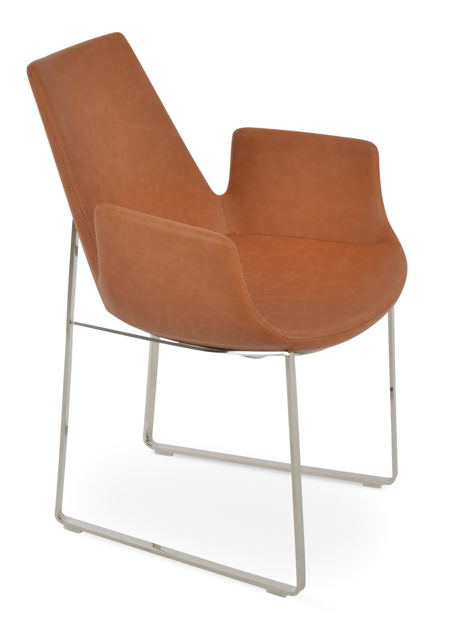 Eiffel Arm Sled Chair.