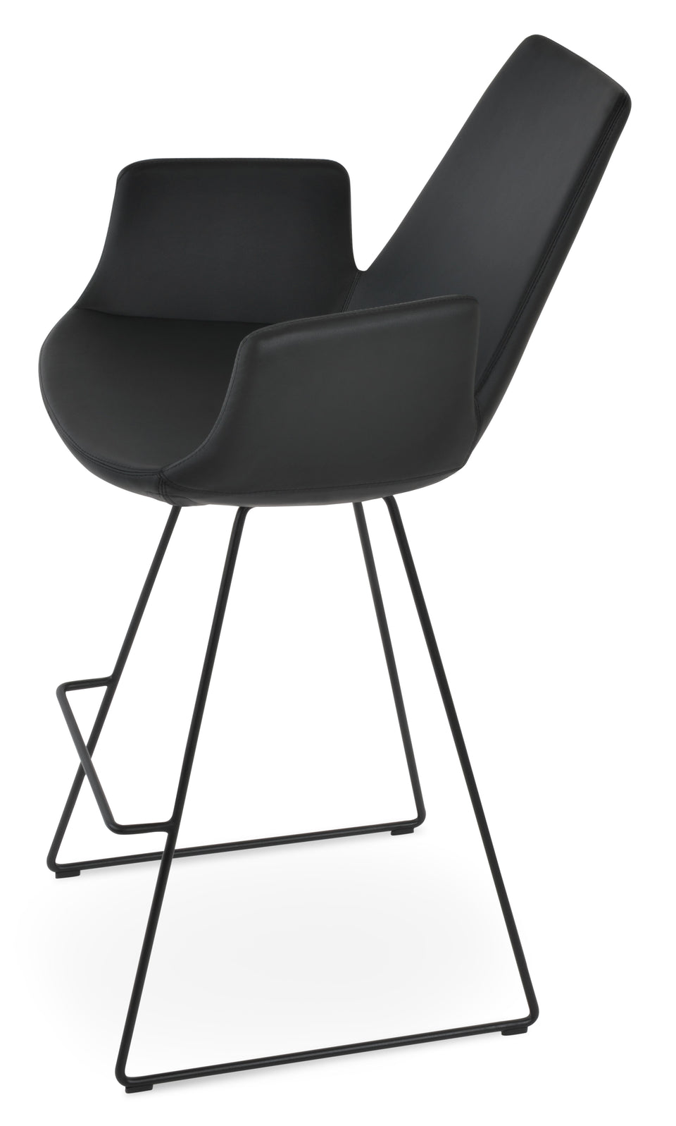 Eiffel Arm Wire Counter Stool.