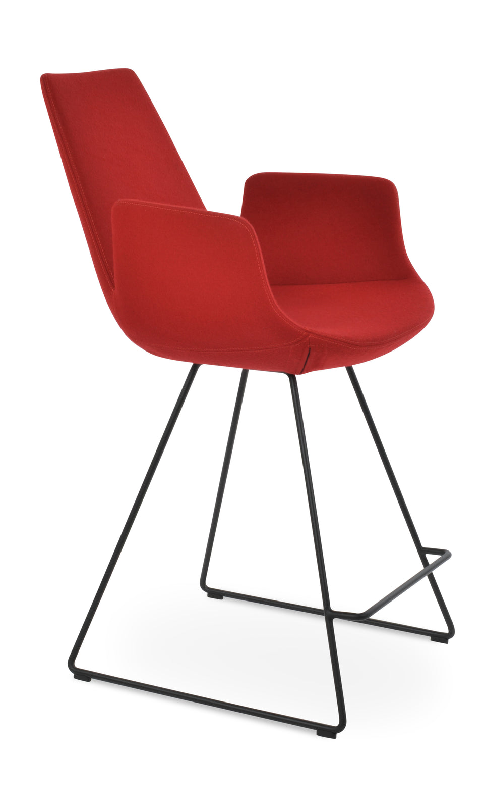 Eiffel Arm Wire Counter Stool.