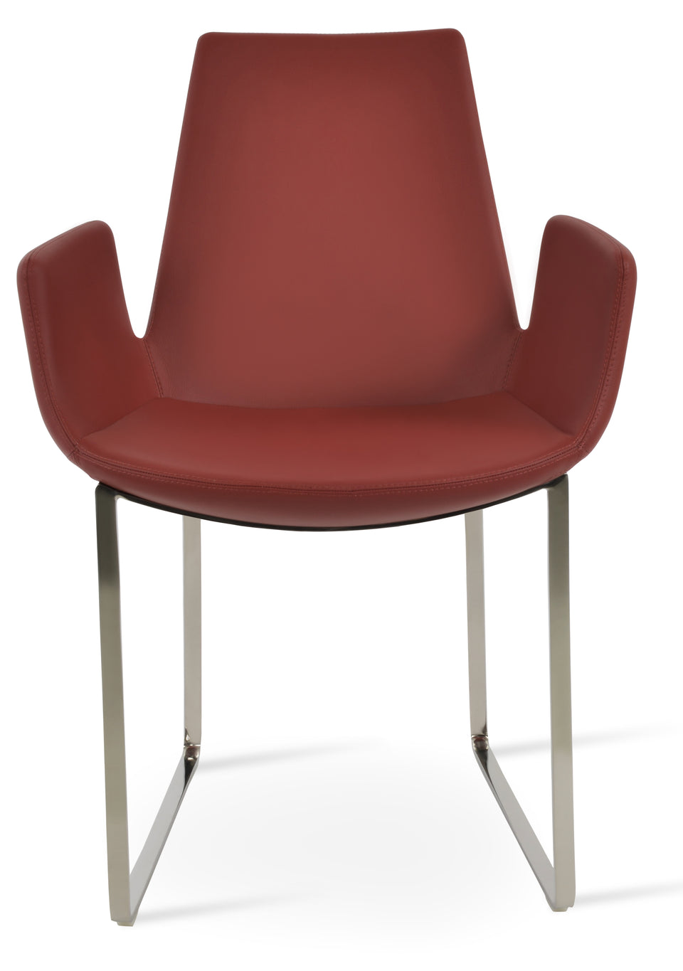 Eiffel Arm Sled Chair.