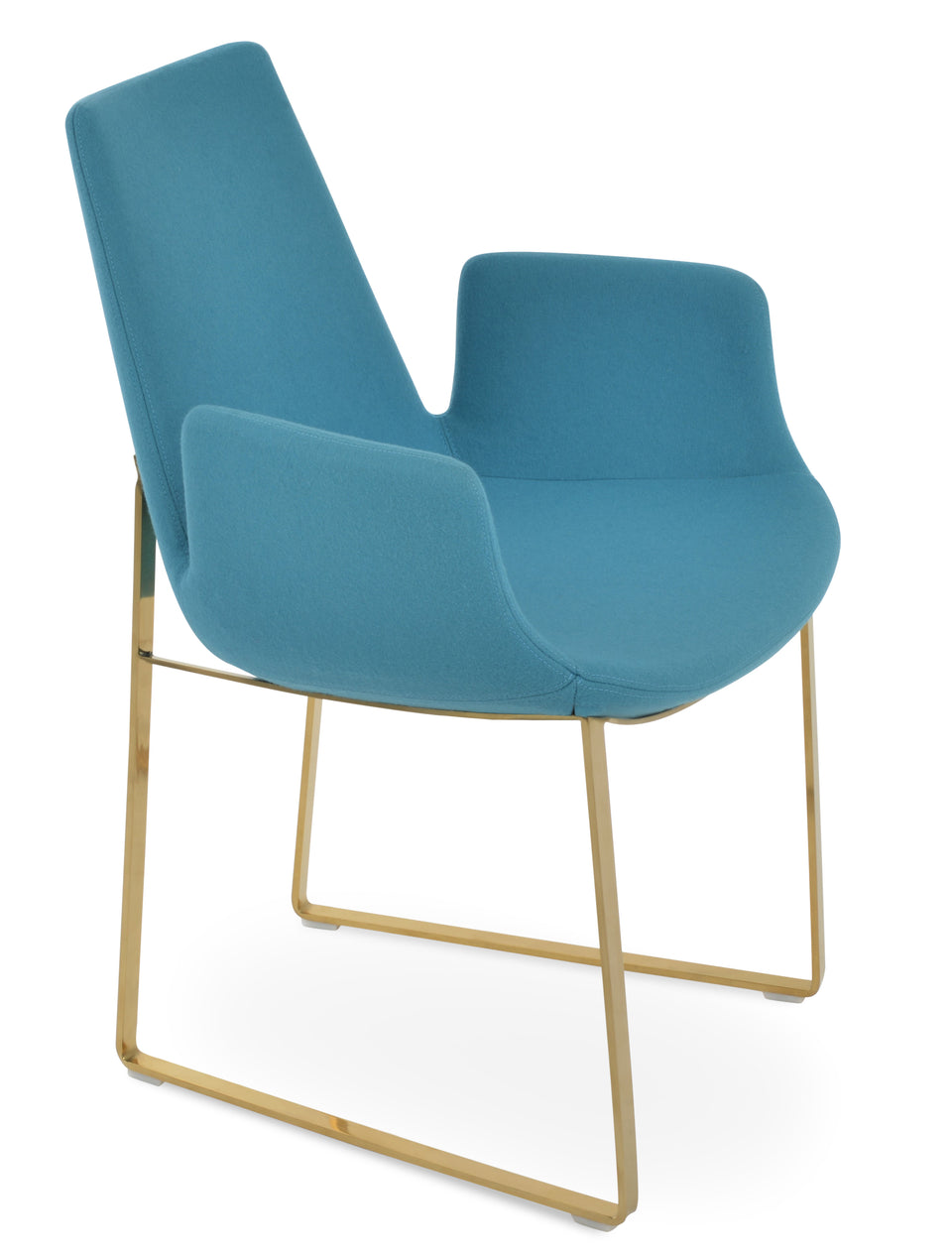 Eiffel Arm Sled Chair.