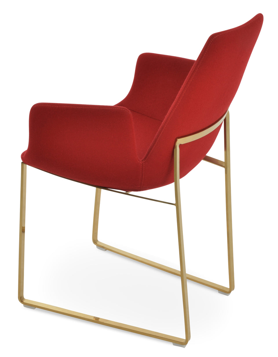 Eiffel Arm Sled Chair.