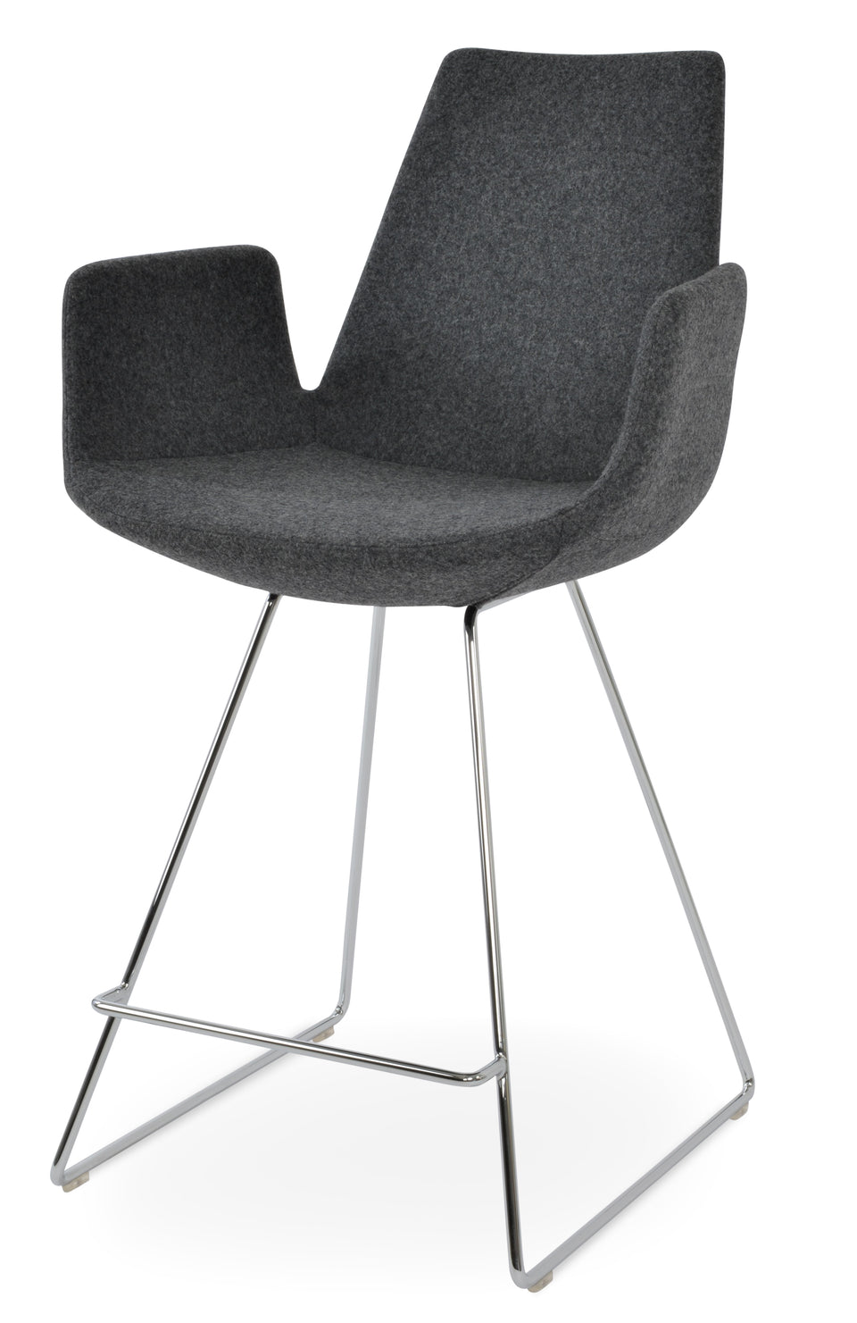 Eiffel Arm Wire Counter Stool.