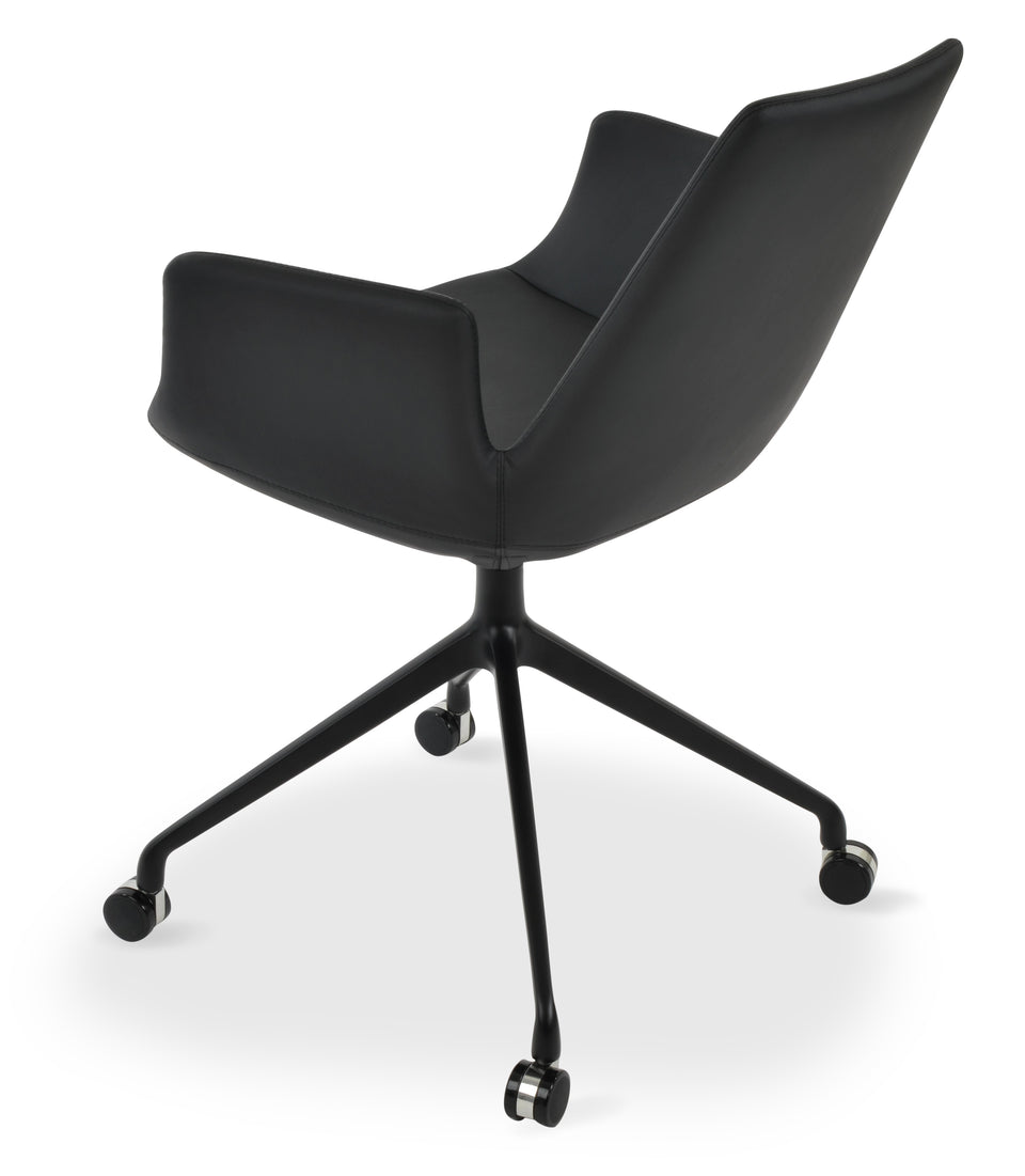 Eiffel Arm Spider Swivel Chair.