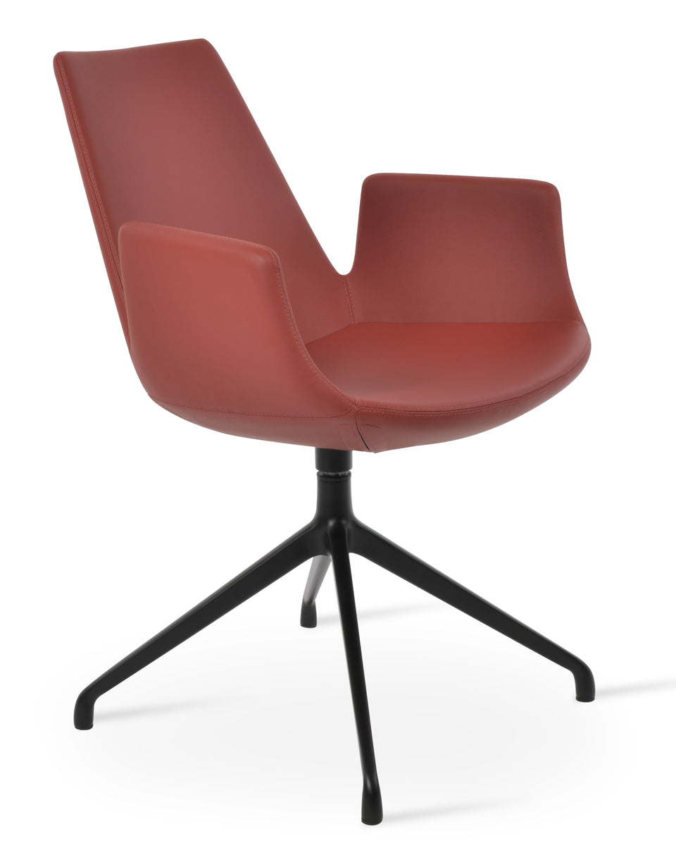 Eiffel Arm Spider Swivel Chair.