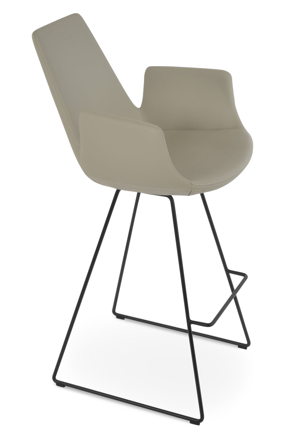 Eiffel Arm Wire Counter Stool.