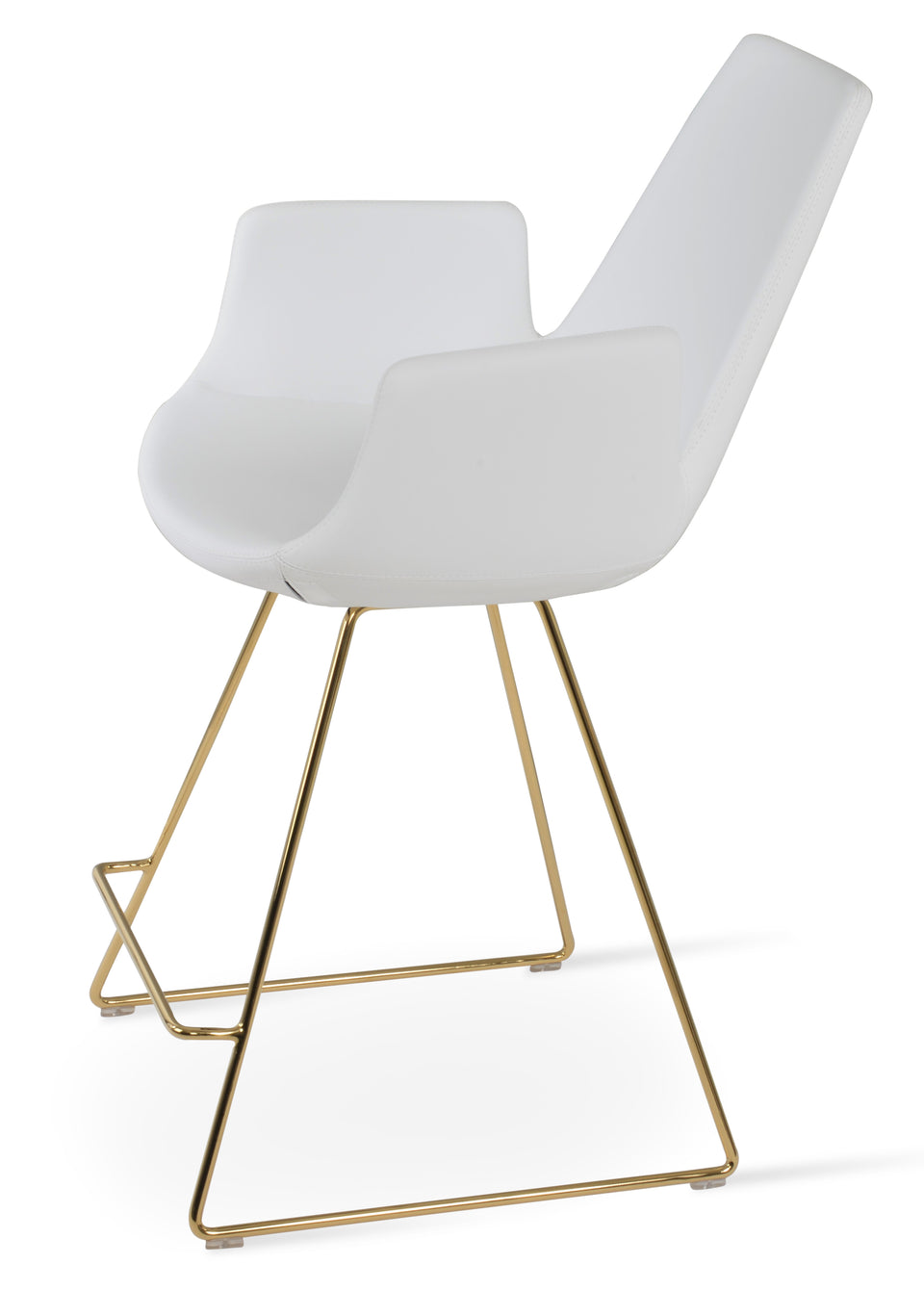 Eiffel Arm Wire Counter Stool.