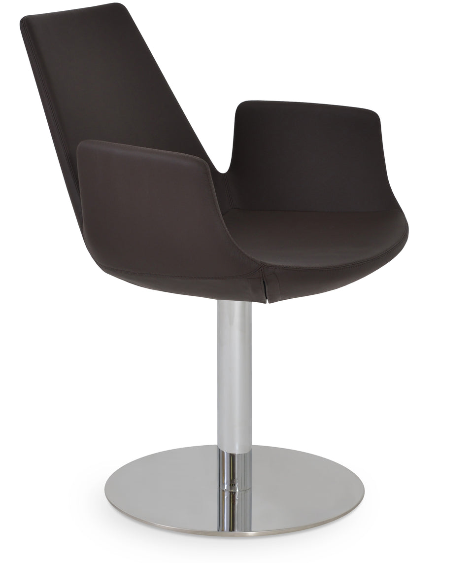 Eiffel Arm Round Swivel.