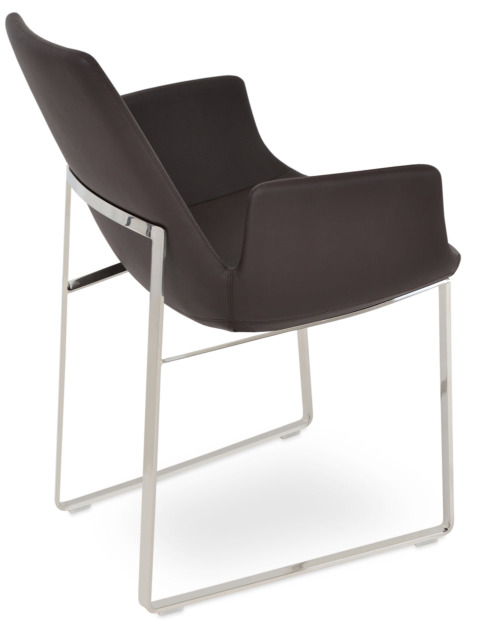 Eiffel Arm Sled Chair.