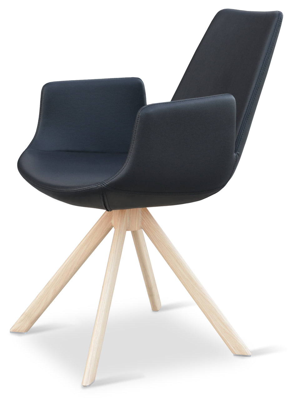 Eiffel Arm Sword Dining Chair.