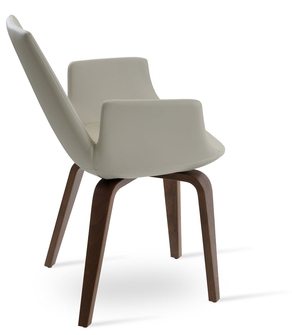 Eiffel Arm Plywood Chair.