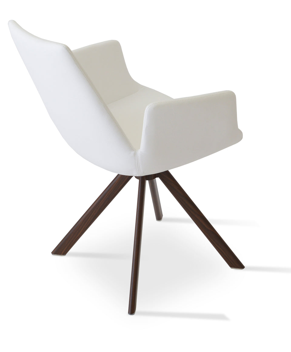 Eiffel Arm Sword Dining Chair.