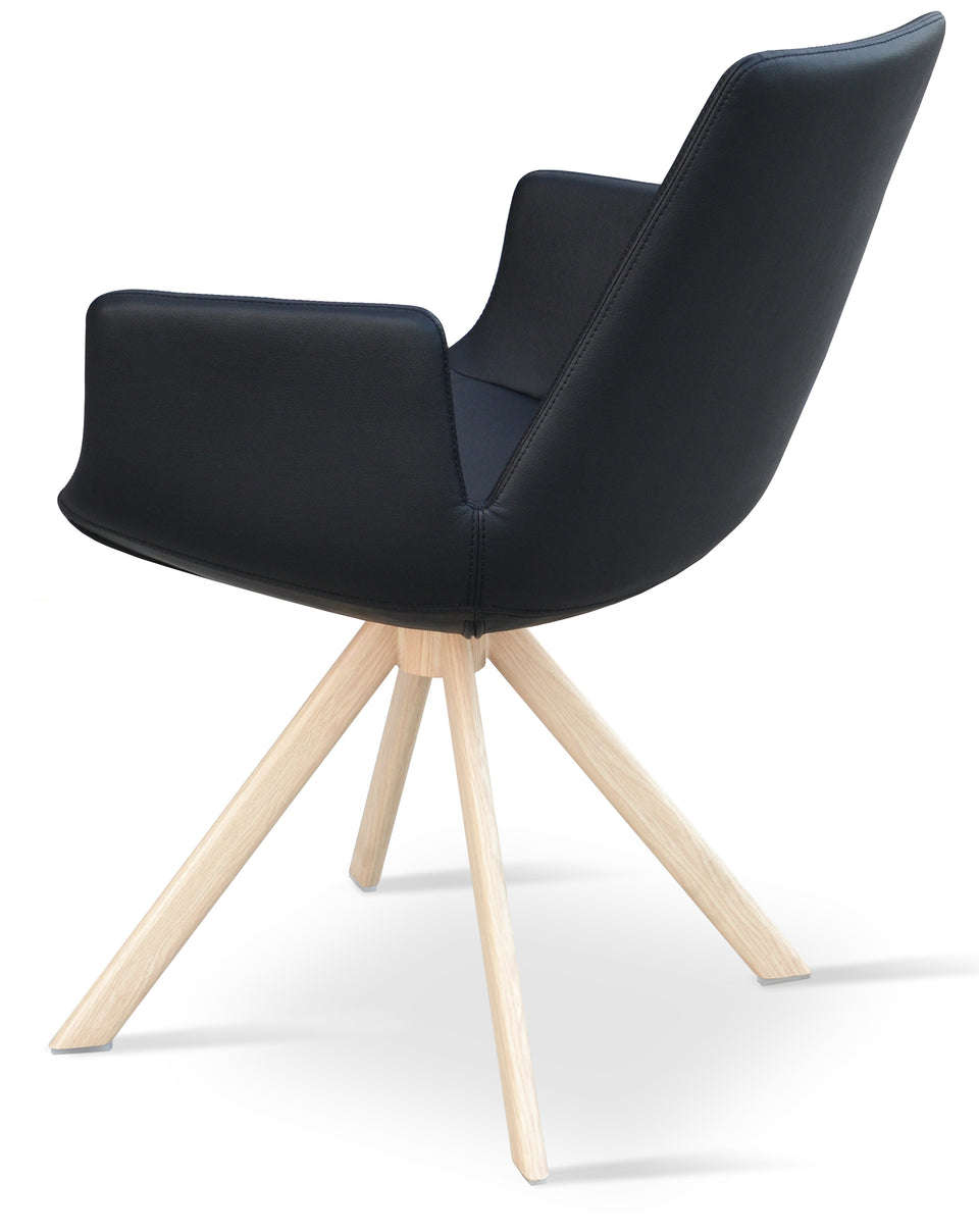 Eiffel Arm Sword Dining Chair.